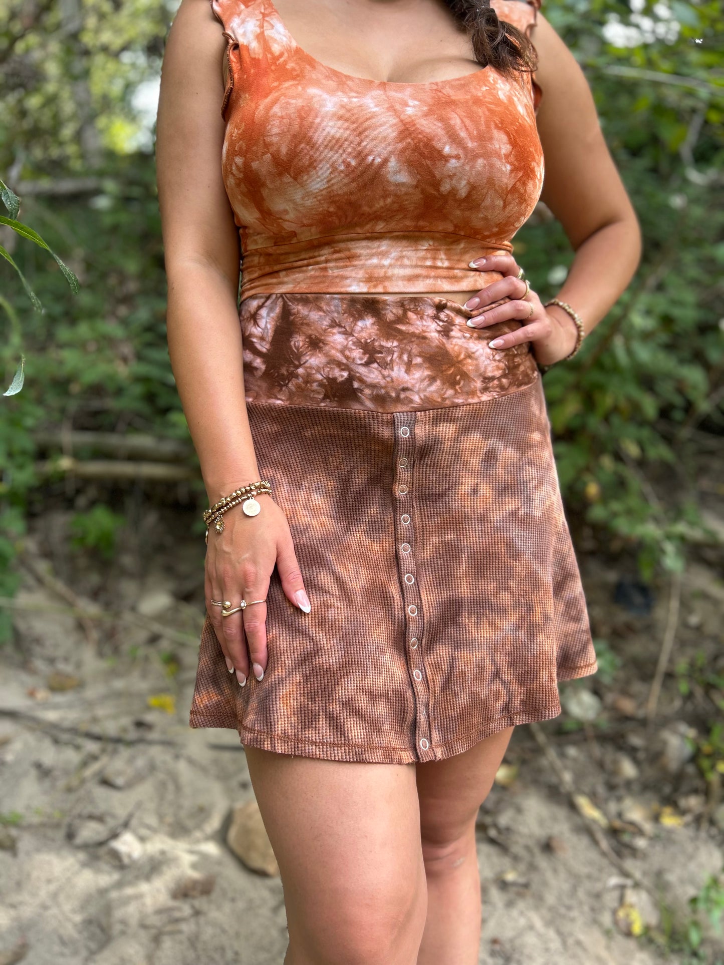 Essential Mini Skirt w/ Snaps