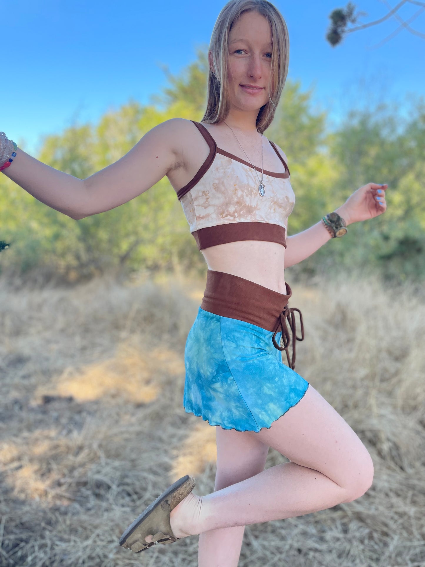 Tie Up Ruffle Shorts [𝕊]