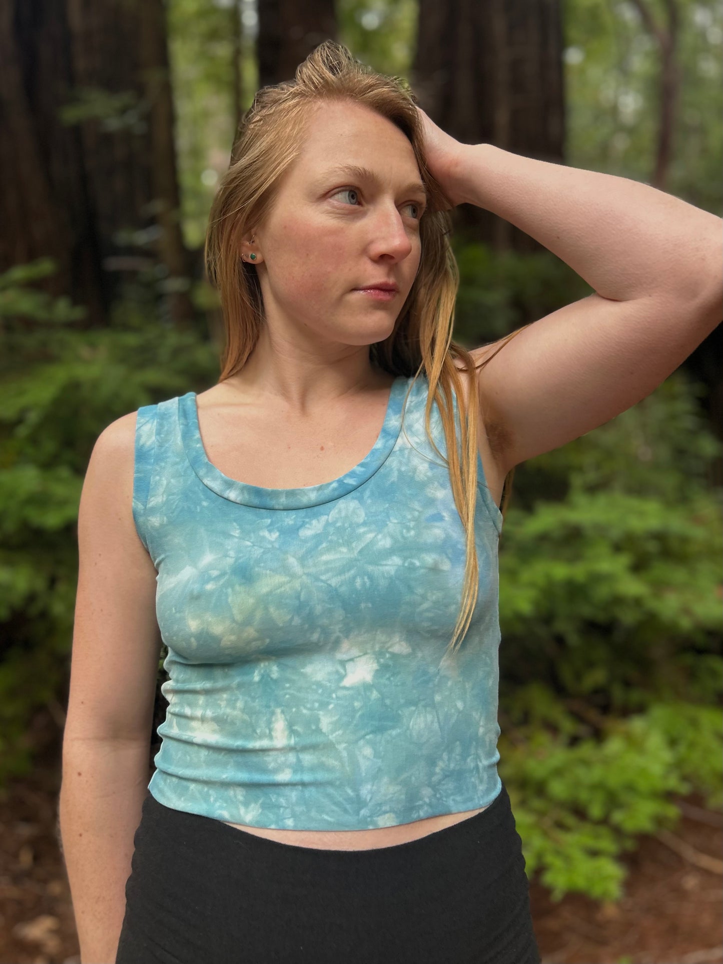 Scoop Neck Crop Top [𝕊]