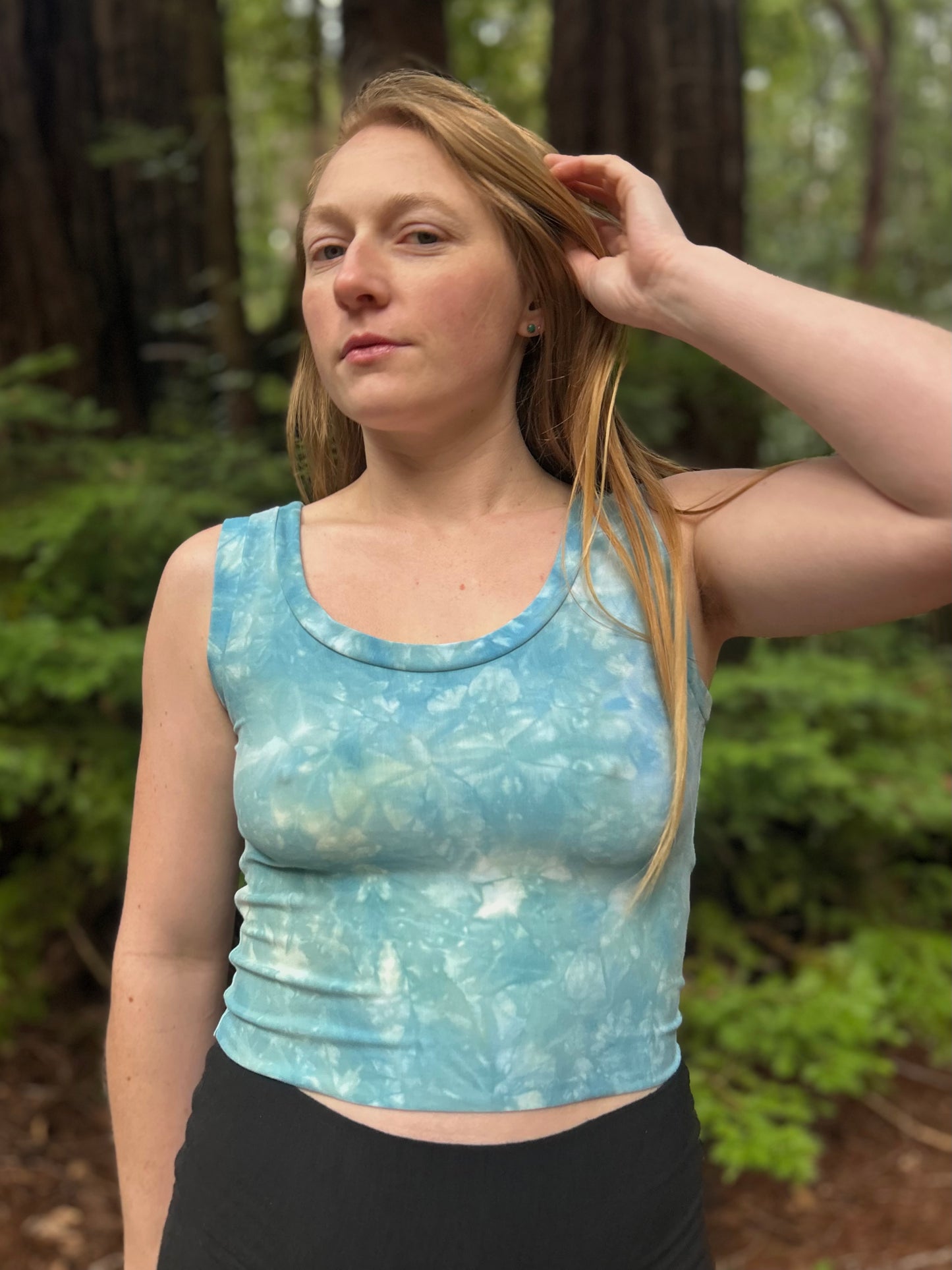 Scoop Neck Crop Top [𝕊]