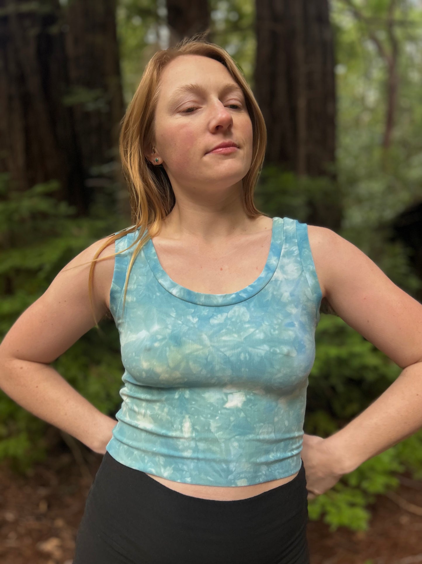 Scoop Neck Crop Top [𝕊]