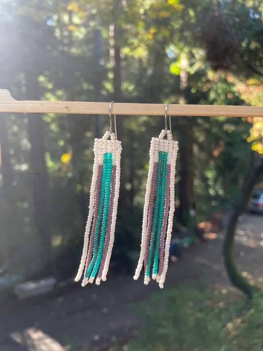 Dangle Beaded Earrings