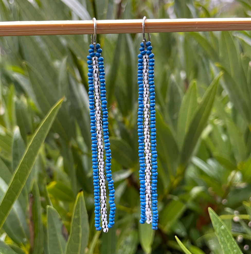 Mini Dangle Beaded Earrings